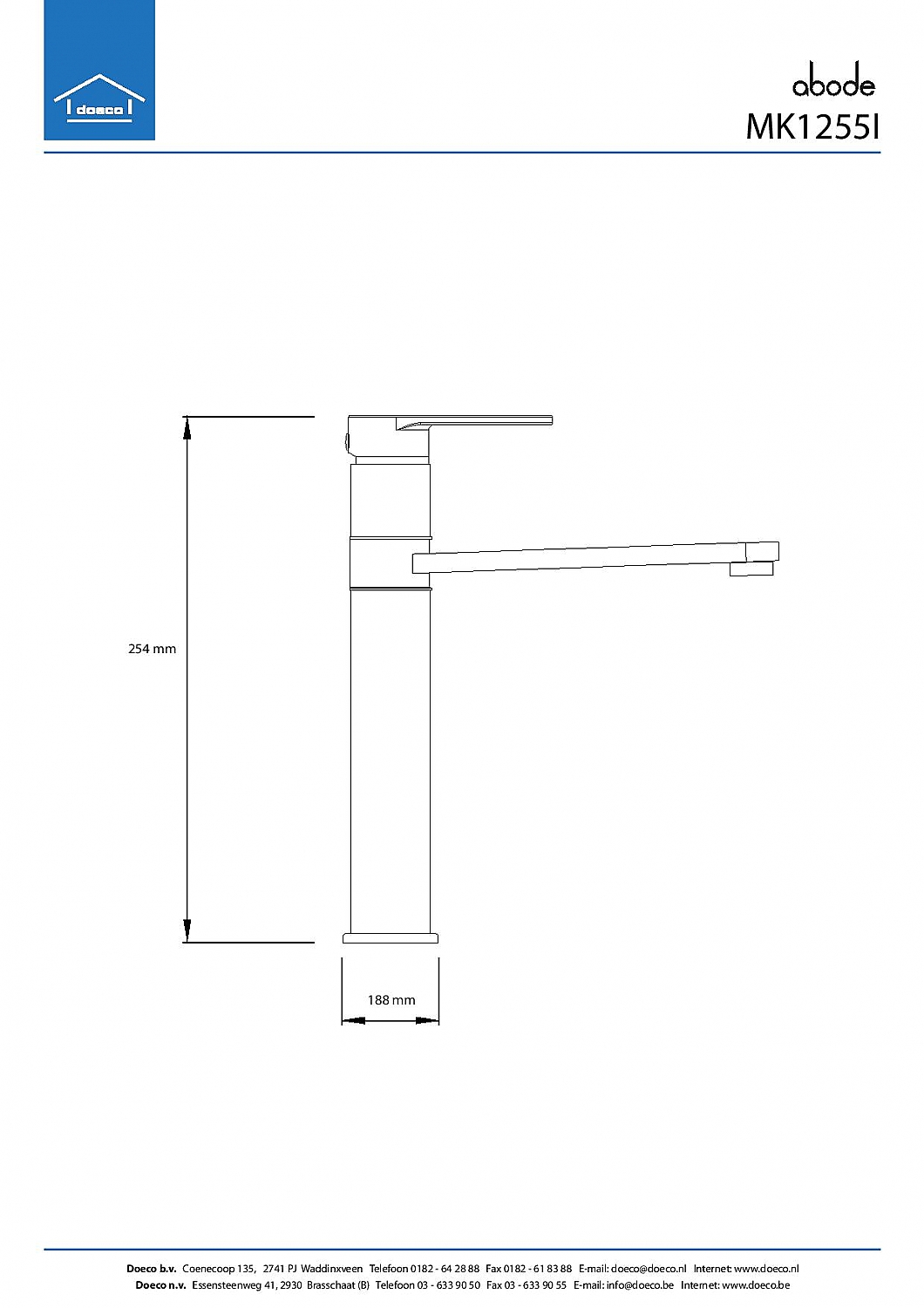 Abode Prime RVS-look keuken mengkraan