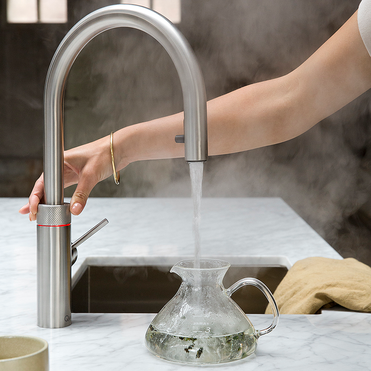 Quooker COMBI+ Flex RVS Kokendwaterkraan