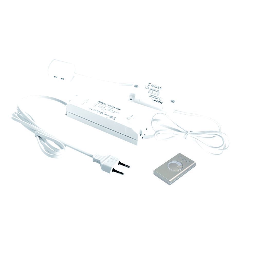 Smerig shampoo Onaangeroerd Hera LED 24V Trafo/Dimmer-Controller 30W kleur Wit/Rvs-Look » LED  verlichting » Verlichting » Keukenspeciaal.nl