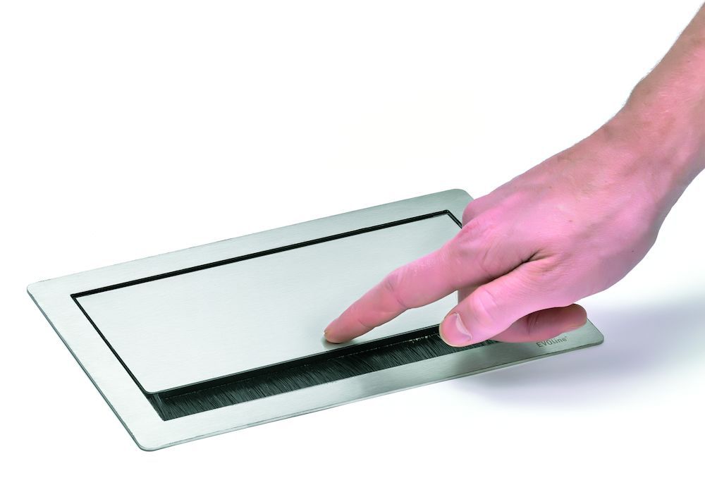 Fliptop Push S 2ST/USB cont.d zwart