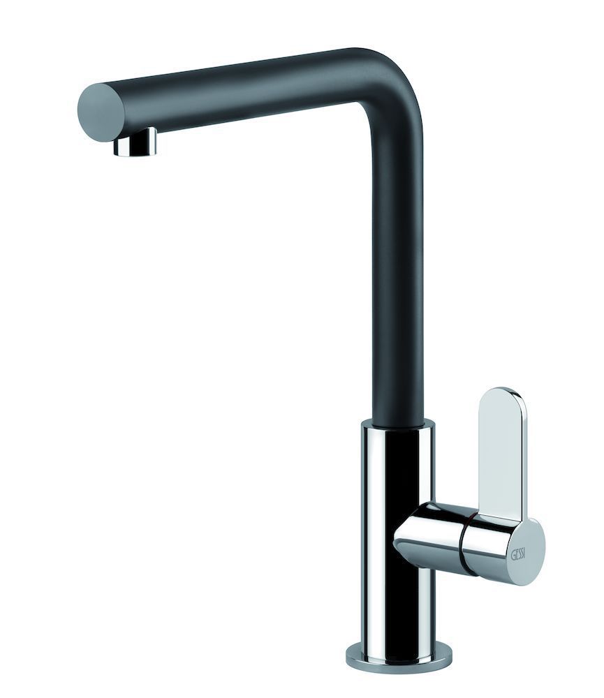 Gessi Oxygene design eenhendel keukenkraan RVS look 50105 (17051)