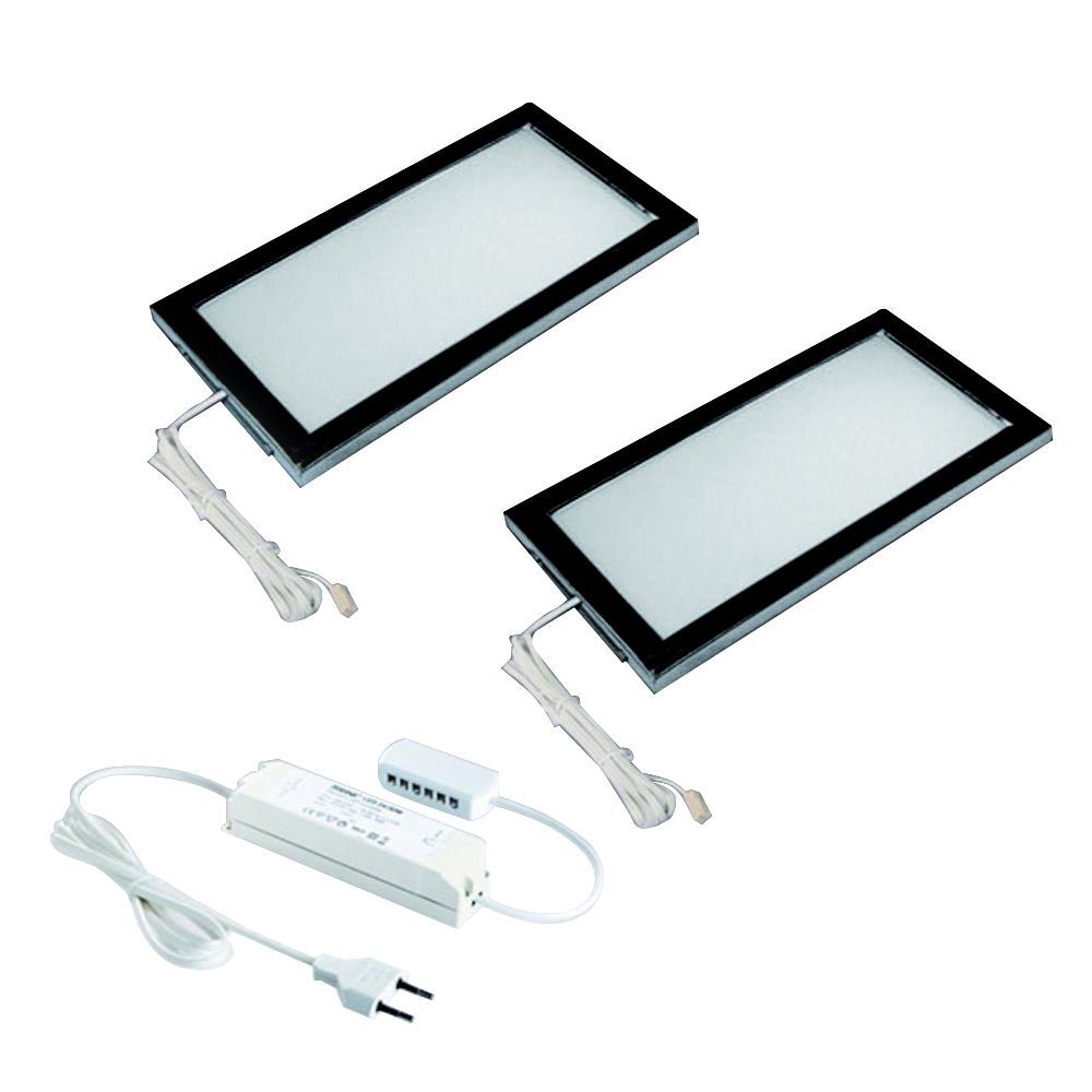 Onderbouwlamp LED Sky zwart 3.000K