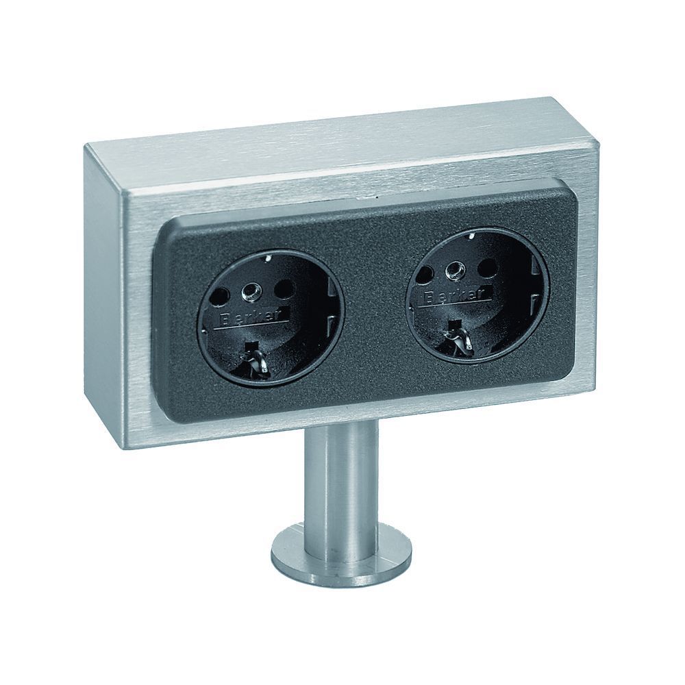 Inzet Of later genie Stopcontact Satelliet 2st dubbele contactdoos kleur Rvs » Contactdozen » Verlichting » Keukenspeciaal.nl Inzet Of later genie Stopcontact Satelliet 2st dubbele contactdoos kleur Rvs » Contactdozen » Verlichting » Keukenspeciaal.nl