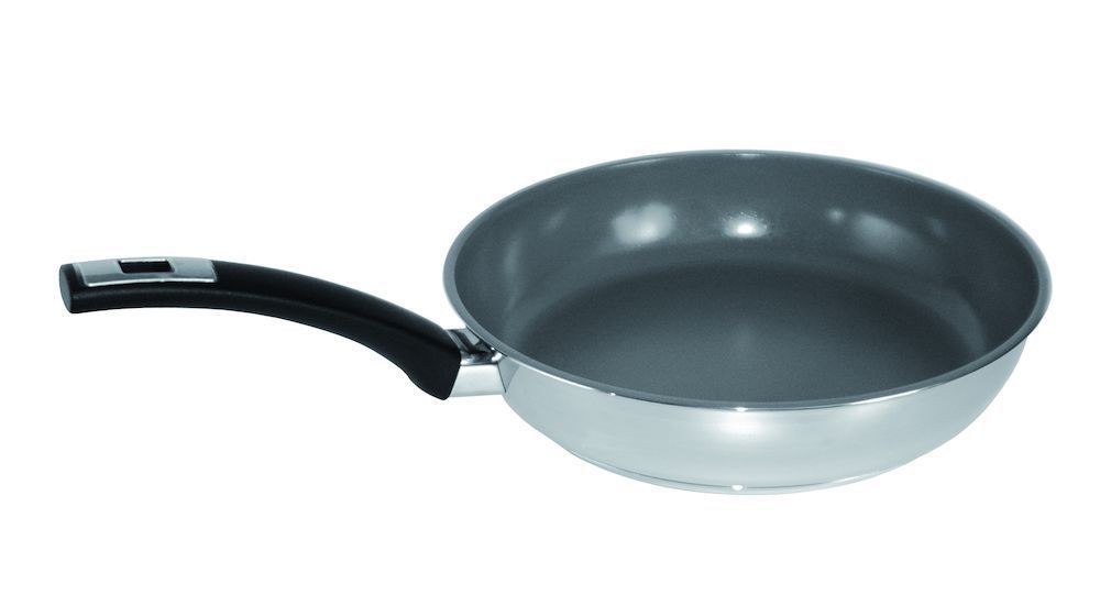 Cook-Line Koekenpan 24cm Zonder Deksel kleur Rvs/Glans