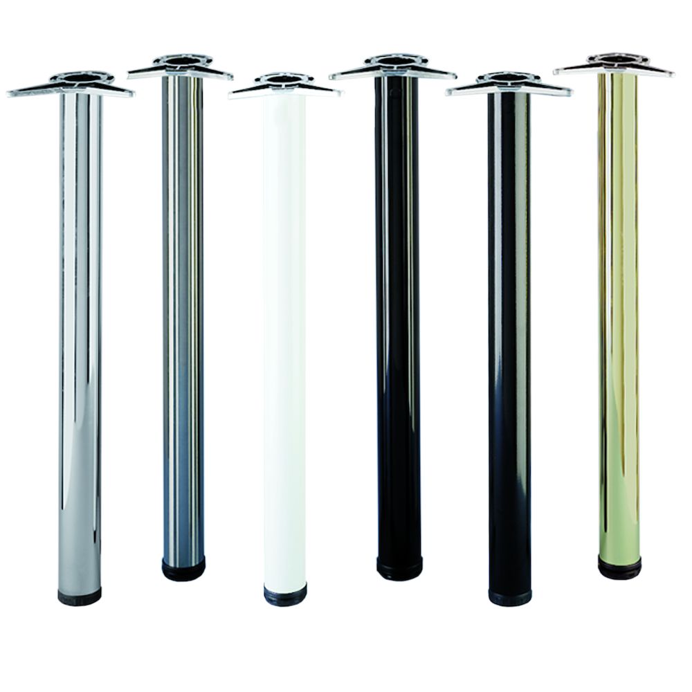 Standaard hoogte 710 730 mm kleur Inox-Look » Tafelpoten Accessoires » Keukenspeciaal.nl