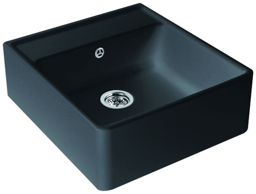 Villeroy &amp; Boch Spoelbak 6320 61 S5 kleur Ebony Zwart » Keukenspeciaal.nl
