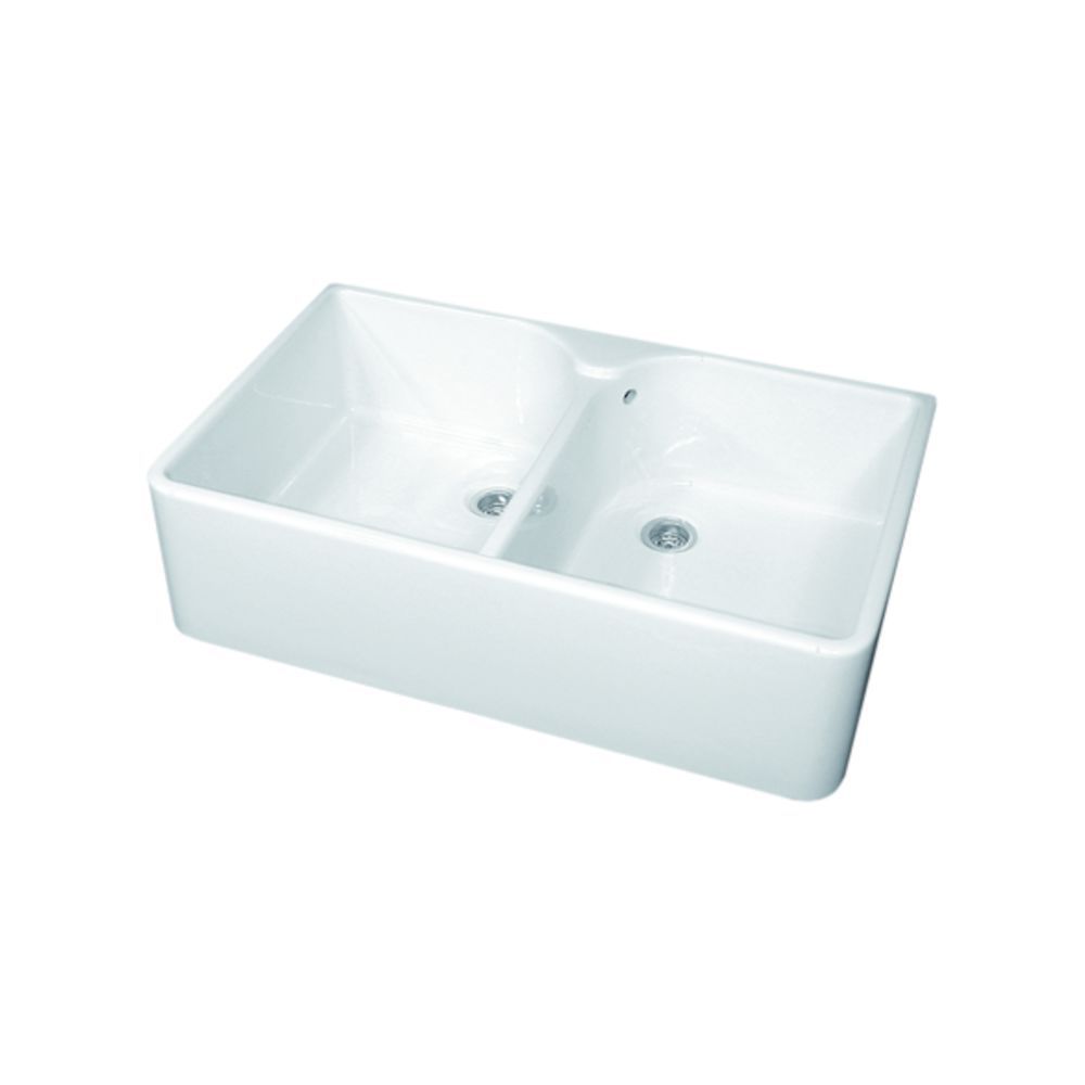 Villeroy & boch Keramische spoelbak Villeroy Boch 32 895mm breed