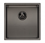 Reginox Miami 40x40 GUN METAL (L) vlakbouw spoelbak R30691