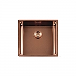 Lorreine Royal series spoelbak 40x40cm copper 