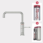 Quooker Cube Classic Fusion square RVS met Combi reservoir