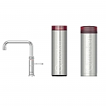 Quooker Cube Classic Fusion square chroom met Pro3 reservoir