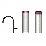 Quooker Cube Fusion round zwart met Pro3 reservoir