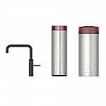 Quooker Cube Fusion square zwart met Combi+ reservoir