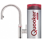 Quooker Flex round RVS met Combi+ reservoir