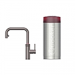 Quooker Flex Square gun metal met Comb+ reservoir Quooker Flex Square gun metal met Comb+ reservoir