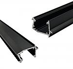 Aluminium infreesprofiel schuin t.b.v. Led-Line (rol) hera Aluminium infreesprofiel schuin t.b.v. Led-Line (rol) hera