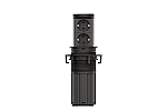 Bachmann Stopcontact Elevator 2-voudige contactdoos kleur Rvs/Zwart Bachmann Stopcontact Elevator 2-voudige contactdoos kleur Rvs/Zwart