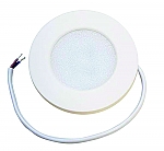 Flat LED spot 230V mat wit
