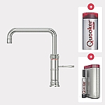 Quooker Cube Classic Fusion square RVS met Combi+ reservoir