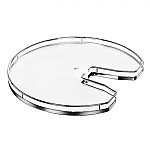 Kessebhmer Inbouw Accessoire Los Extra Plateau Revo 90graden 90cm kleur Chroom/Wit