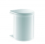 Hailo Mono afvalemmer 15 liter wit 351500