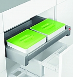 Hailo Accessoire On-Top ?Bio? Uittreklade kleur Wit/Groen Hailo Accessoire On-Top ?Bio? Uittreklade kleur Wit/Groen