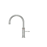 Quooker� Classic Fusion Round kraan RVS