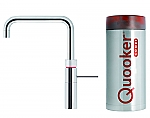 Quooker Fusion square chroom met Combi reservoir