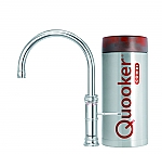 Quooker Classic Fusion round chroom met Combi+ reservoir