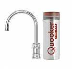 Quooker Classic Nordic single tap round chroom met Pro3 reservoir