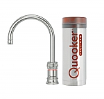 Quooker Classic Nordic single tap round RVS met Pro3 reservoir 