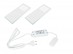 Hera Slim-Pad-F LED set van 2 spots 24 V wit