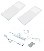 Hera Slim-Pad-F LED set van 2 spots 24V wit