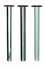 Tafelpoot Cento dun hoogte 720 - 740 mm kleur Alu-Look