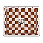 Tegelbakken Spoelbak Tegelbak Onderbouw 50x40x15cm kleur Zwart/Wit