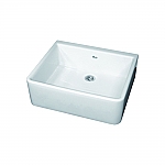 Villeroy & Boch Spoelbak 632100R1 + Afvoerset 94281061 kleur Wit