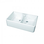 Villeroy & Boch Spoelbak 633200R1 +Afvoerset kleur Wit